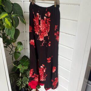 Handmade Floral Maxi Skirt